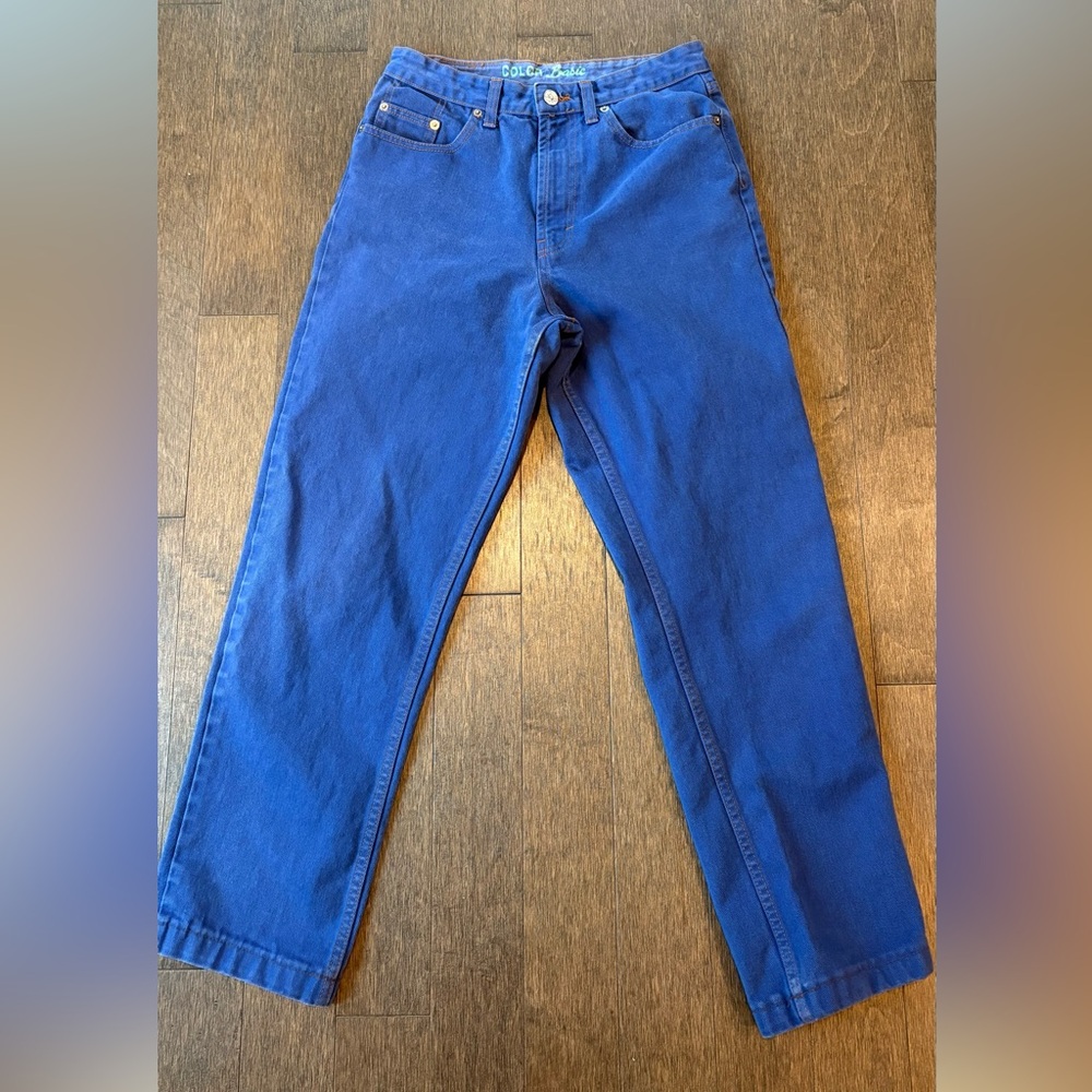 VTG United Colors of Benetton Jeans, Size 30, 100% org cotton, made in Italy